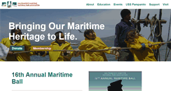 Desktop Screenshot of maritime.org