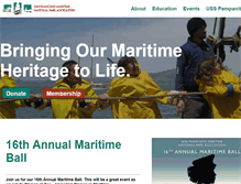 Tablet Screenshot of maritime.org