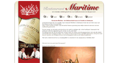 Desktop Screenshot of maritime.be